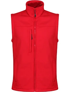 Regatta TRA 788 2-vrstvá softshellová vesta „Flux“ 36.A788 classic red