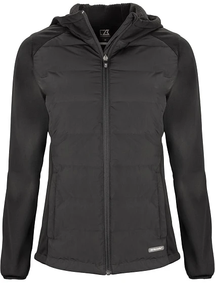 Cutter & Buck Oak Harbor Jacket Women Dámská hybridní bunda 68.1453 black Cutter & Buck Oak Harbor Jacket Women Dámská hybridní bunda 68.1453 black