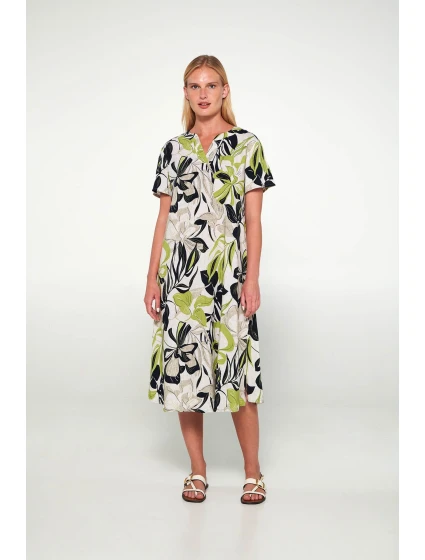 Vamp - Šaty s potiskem a krátkými rukávy 20410 - Vamp