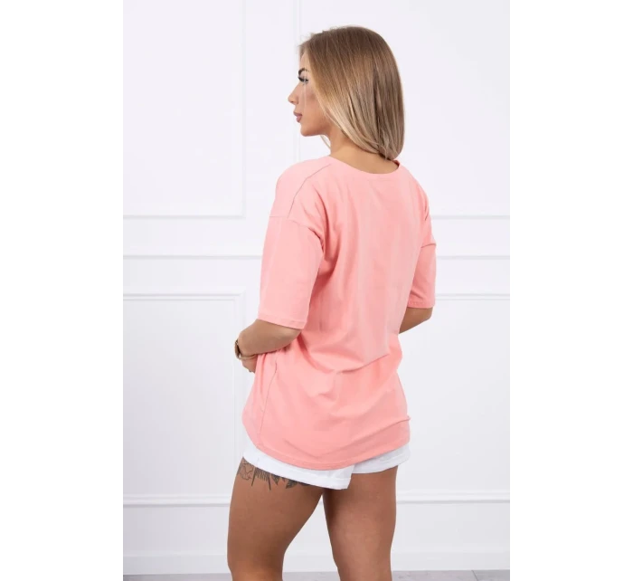 Kouzelná halenka s meruňkovým potiskem