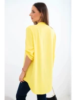 model 21903464 s delším zadním dílem žlutá - K-Fashion