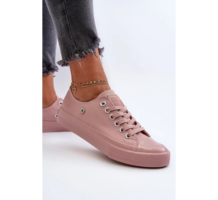 Klasické Dámské Tenisky Big Star NN274291 Růžové