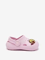 Dětské Pěnové Pantofle S Potiskem Růžové LEMIGOSE 880