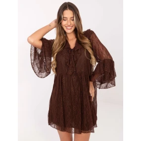 Šaty MI SK 62435.16 hnědé