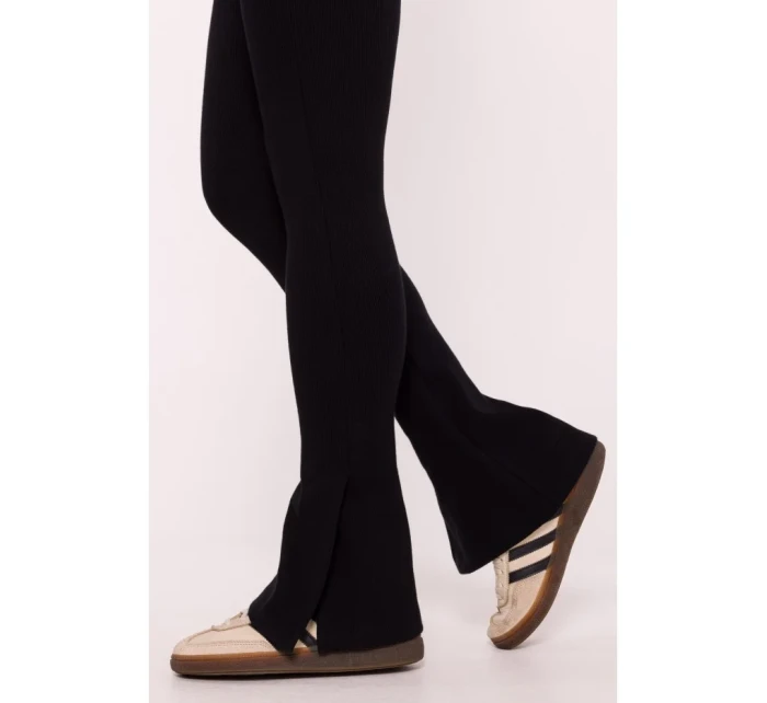 Žebrované legíny s nohavicí černé model 20515073 - Moe Žebrované legíny s nohavicí černé model 20515073 - Moe