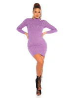 Sexy pletené šaty JM-98302 černé - FPrice Sexy pletené šaty JM-98302 černé - FPrice