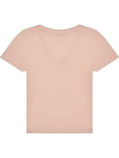 B&C #E150 V /women Dámské tričko s výstřihem do V model 22444692 soft rose