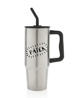 PÁTEK - stříbrný cestovní termohrnek 900 ml