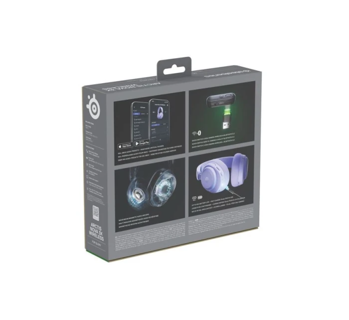 Nova 3X Bezdrátová sluchátka pro model 21716731 - Steelseries