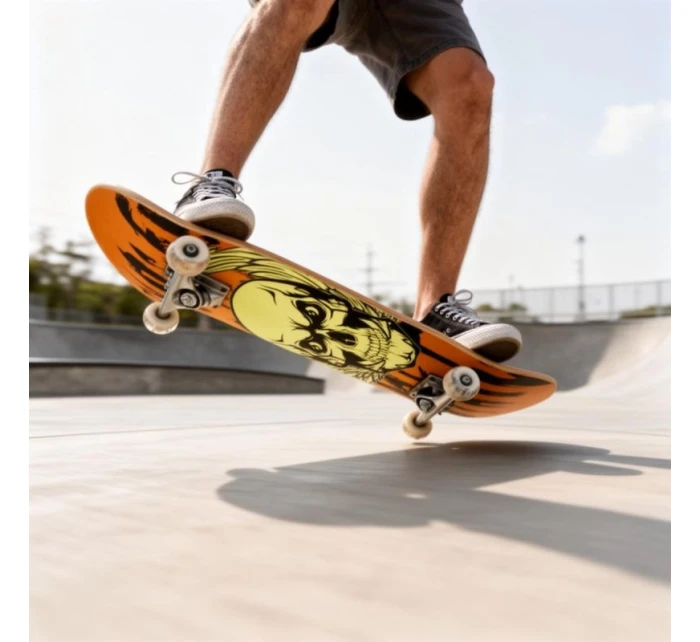 DŘEVĚNÝ SKATEBOARD LEBKA NEJLEPŠÍ SPORTOVNÍ