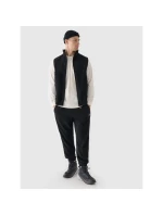 Pánské tričko oversize s potiskem a dlouhým rukávem 4F 4FWAW24TLONM315-11S Pánské tričko oversize s potiskem a dlouhým rukávem 4F 4FWAW24TLONM315-11S