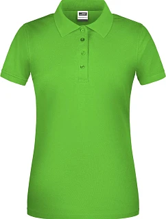 Daiber JN 873 Dámské pracovní bio piqué polo 02.0873 lime green