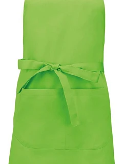 Kariban K 890 Zástěra s laclem "Sommelier" 20.K890 lime