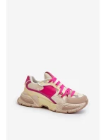 Dámská módní šněrovací sportovní obuv model 21652286 - Boto Dámská módní šněrovací sportovní obuv model 21652286 - Boto