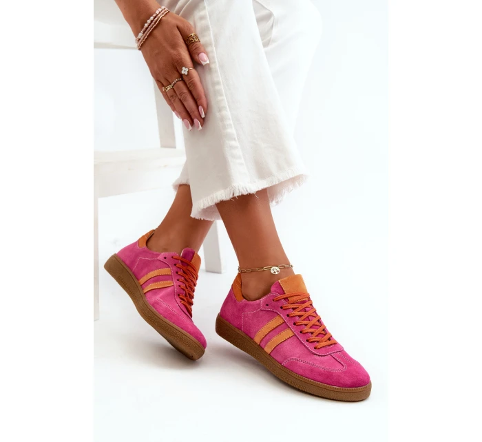 Nízké Dámské Semišové Tenisky model 21665847 - Zazoo