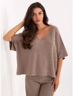 Sweter IT SW model 21302575 ciemny bezowy - FPrice
