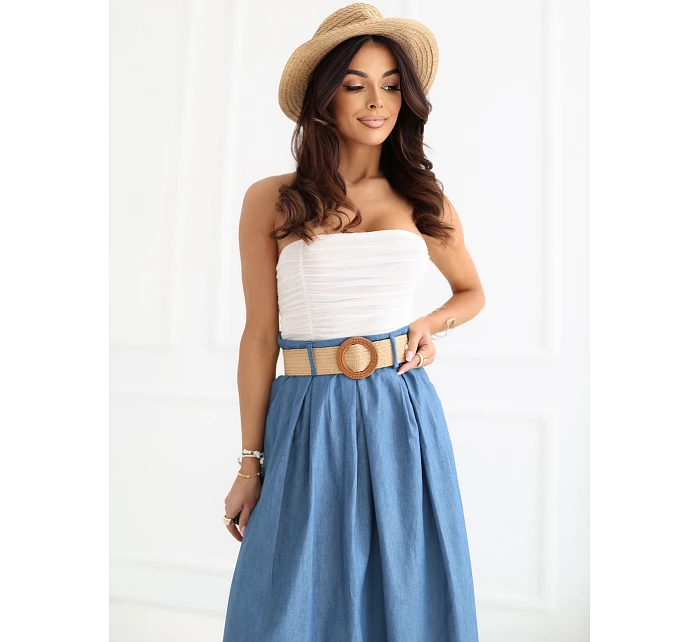 Sukně MI SD A308911.05 modrá Sukně MI SD A308911.05 modrá