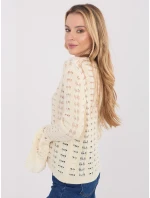 Sweter PM SW model 21821354 jasny beżowy - FPrice