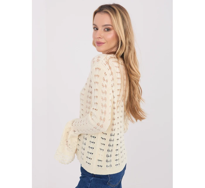 Sweter PM SW model 21821354 jasny beżowy - FPrice