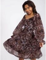 Šaty TW SK BI 1195 1.39 tmavě hnědá