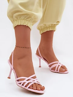 Sandály na podpatku  model 227436 Step in style