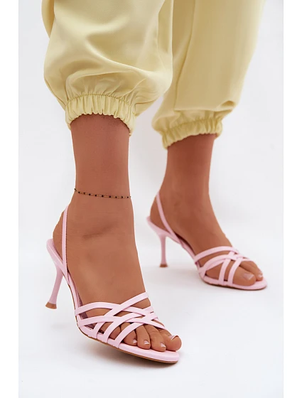 Sandály na podpatku  model 227436 Step in style