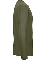 B&C #E150 LSL Tričko s dlouhým rukávem 01.005T urban khaki