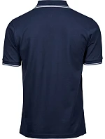 Tee Jays TJ 1407 Pánské elastické piqué polo "Stripe" 18.1407 navy/white Tee Jays TJ 1407 Pánské elastické piqué polo "Stripe" 18.1407 navy/white