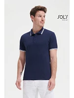 SOL'S Pasadena Men Pánské piqué polo model 22521829 black/lime