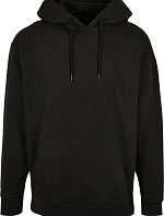 Build your Brand BB 006 Oversize mikina s kapucí z těžké bavlny 56.B006 black