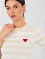 Jumper PM SW SF162.80 světle béžový