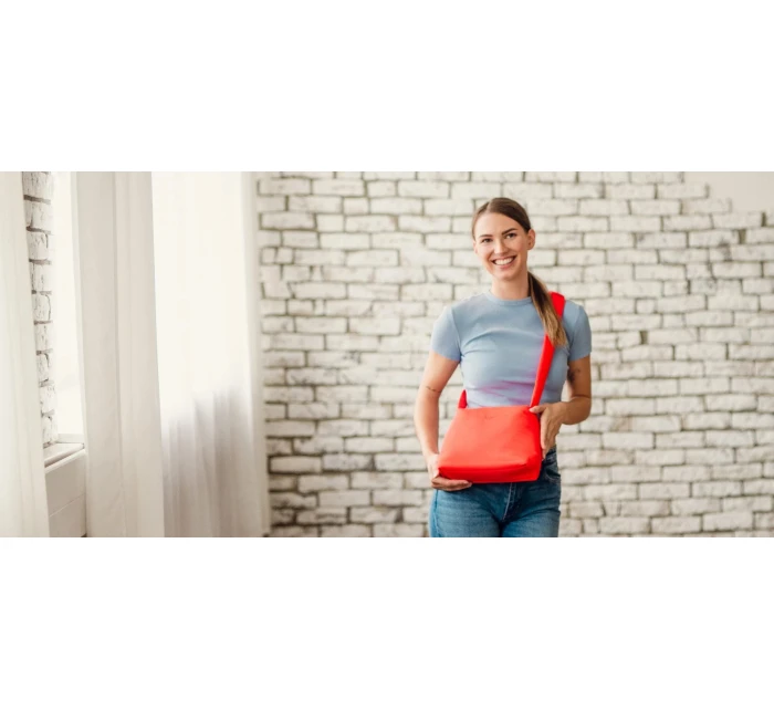 Kabelka VUCH Cara Fluffy Coral Red