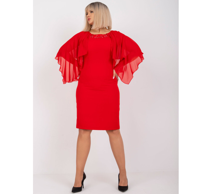 Dámské šaty NU SK model 18052483 červená - FPrice