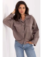 Košile s dlouhým rukávem model 217882 Rue Paris Košile s dlouhým rukávem model 217882 Rue Paris