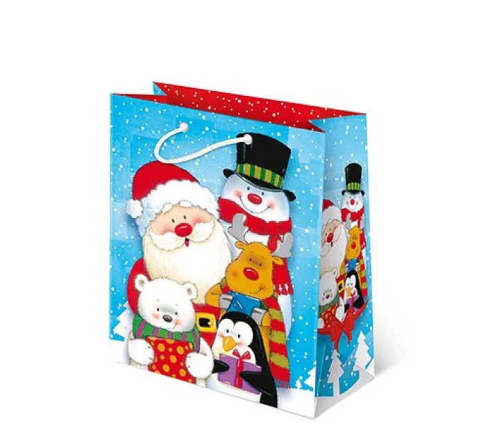 Dárkové tašky T8L Set model 21327643 Mikuláš A'10 - Paw