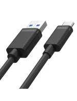 UNITEK USB KABEL USB-A - USB-C 50CM, Y-C481BK