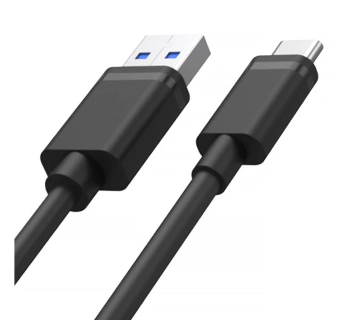 UNITEK USB KABEL USB-A - USB-C 50CM, Y-C481BK