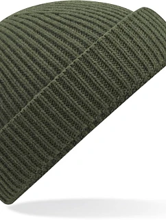 Beechfield B 383R Pletená čepice "Harbour" 53.383R olive green