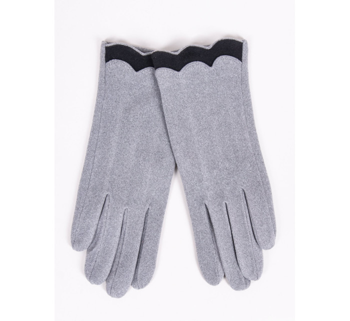 Yoclub Dámské rukavice RES-0152K-665C Grey