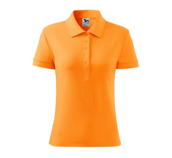Cotton Heavy polokošile dámská tangerine orange