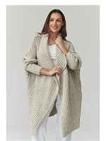 Svetr na zapínání model 226880 Makadamia Svetr na zapínání model 226880 Makadamia
