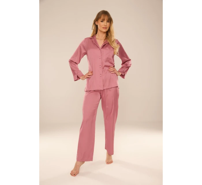 De Lafense 883 Cordelia pyžamo dlouhé/r M-2XL rozepínací