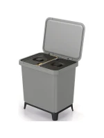 SORTIBOX 2W1 SMOOTH GRAY odpadkový koš