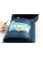 Dětské žabky Levi's Pool S Mini chlapecké model 22088601 modré dětské sandály - Hikvision