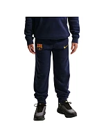 Dětské kalhoty FC Barcelona Club tmavě modré model 22282078 - NIKE Dětské kalhoty FC Barcelona Club tmavě modré model 22282078 - NIKE