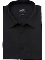 Daiber JN 680 Popelínová košile s krátkým rukávem 02.0680 black Daiber JN 680 Popelínová košile s krátkým rukávem 02.0680 black