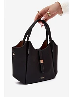 Černá taška z imitace kůže model 22221063 - Flora&Co Černá taška z imitace kůže model 22221063 - Flora&Co