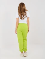 Tepláky CLM DR 1107.98 limetkově zelená