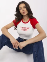 Tričko NM TS model 21015052 bílé a červené - FPrice