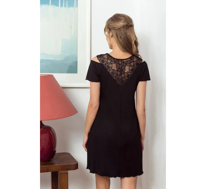 Noční košile Naomi black - ELDAR